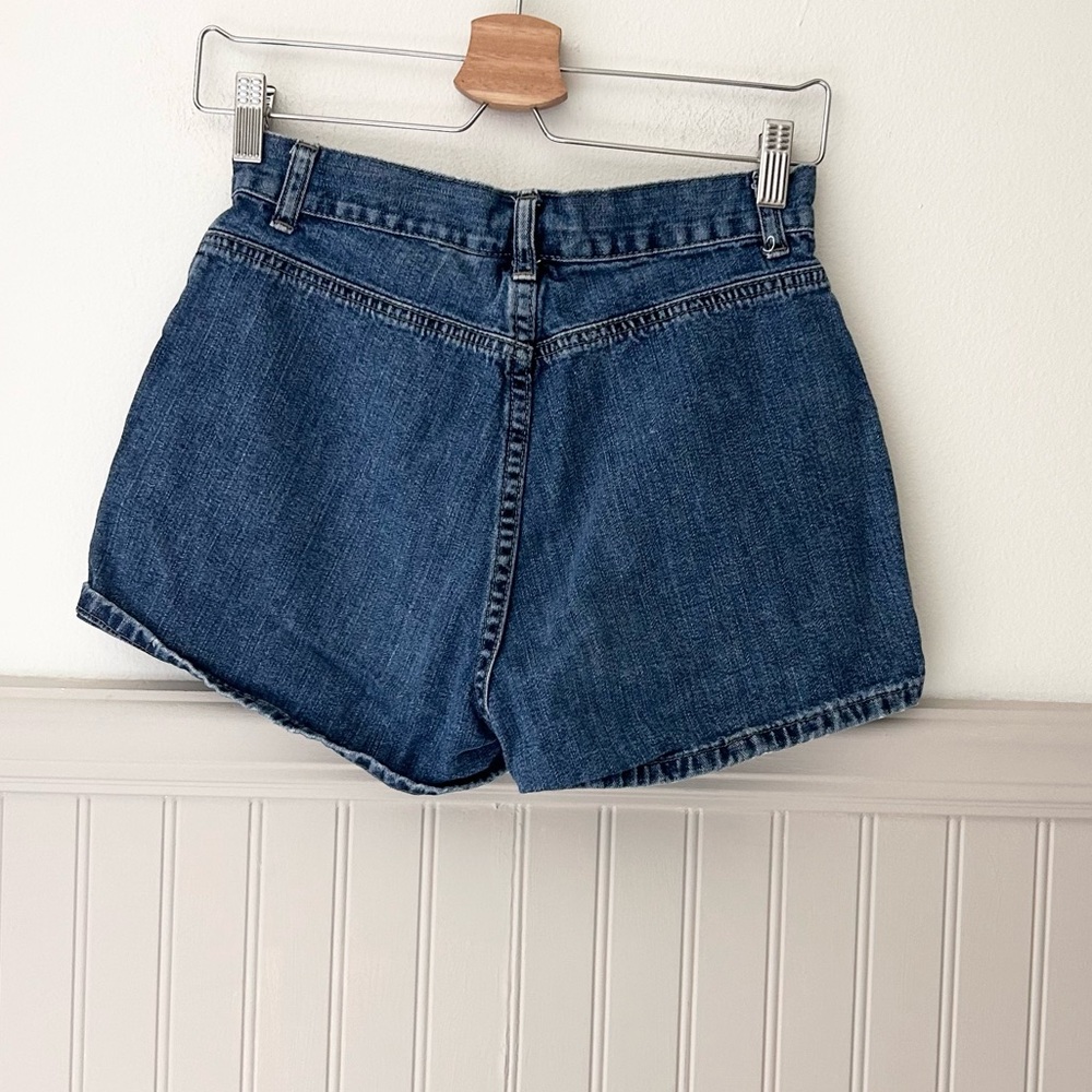 Y2K Gap Size 2 Classic Blue Denim Women's Shorts - Picture 6 of 6